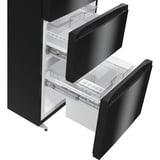Hisense RM469N4AFD1 Pose libre 368 L D Noir, French Door Acier inoxydable (foncé), 368 L, SN-T, 13 kg/24h, D, Nouvelle zone compartiment, Noir