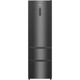 Hisense RM469N4AFD1 Pose libre 368 L Noir, French Door Acier inoxydable (foncé), 368 L, SN-N, 13 kg/24h, D, Nouvelle zone compartiment, Noir