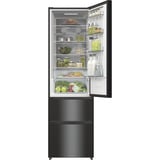 Hisense RM469N4AFD1 Pose libre 368 L Noir, French Door Acier inoxydable (foncé), 368 L, SN-N, 13 kg/24h, D, Nouvelle zone compartiment, Noir