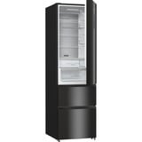 Hisense RM469N4AFD1 Pose libre 368 L Noir, French Door Acier inoxydable (foncé), 368 L, SN-N, 13 kg/24h, D, Nouvelle zone compartiment, Noir