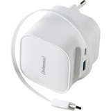 Intenso Adaptateur secteur W65ACIC GaN, Chargeur Blanc