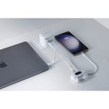 Intenso Adaptateur secteur W65ACIC GaN chargeur Blanc, 2x USB-C, 1x USB-A