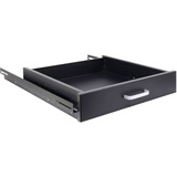 Inter-Tech 88887265 accessoire de racks Composant tiroir, Rails Noir, Composant tiroir, Noir, 2U, 465 mm, 595 mm, 87 mm