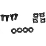 Inter-Tech 88887265 accessoire de racks Composant tiroir, Rails Noir, Composant tiroir, Noir, 2U, 465 mm, 595 mm, 87 mm