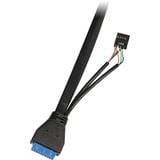 Inter-Tech IPC 3U-K-340L boîtier rack Noir | 2x USB-A