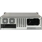 Inter-Tech  boîtier rack Noir | 2x USB-A