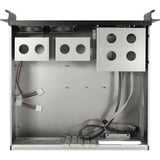 Inter-Tech  boîtier rack Noir | 2x USB-A