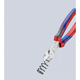 KNIPEX 74 05 200, Tenailles de cran Rouge/Bleu