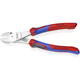 KNIPEX Coupe-câbles puissant 74 05 200, Tenailles de cran Rouge/Bleu