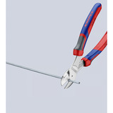 KNIPEX Coupe-câbles puissant 74 05 200, Tenailles de cran Rouge/Bleu