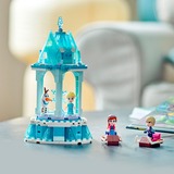 LEGO Disney - Le manège magique d’Anna et Elsa, Jouets de construction 43218