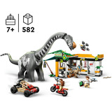 LEGO Jurassic World, Mission de suivi du Raptor et du Titanosaure, Jouets de construction 