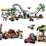 LEGO Jurassic World, Mission de suivi du Raptor et du Titanosaure, Jouets de construction 