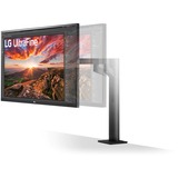 LG 27UN880P-B.AEU 27" 4K Ultra HD Moniteur Noir, 2x HDMI, 1x DisplayPort, 2x USB-A 3.2 (5 Gbit/s), 1x USB-C 3.2 (5 Gbit/s)