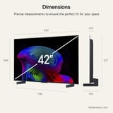 LG OLED42C6ELB.AEUD 42" 4K Ultra HD TV Noir