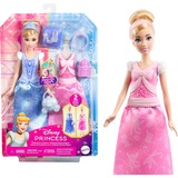 Mattel Princesses Disney-Poupée Cendrillon et Tenues-Coffret avec accessoires Disney Princess Princesses Disney-Poupée Cendrillon et Tenues-Coffret avec accessoires, Poupée mannequin, Femelle, 3 an(s), Garçon/Fille, 293 mm, 40 g