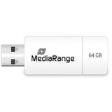 MediaRange Color Edition 64 GB, Clé USB Blanc/Bleu clair