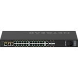 Netgear GSM4230P-100EUS commutateur réseau Géré L2/L3 Gigabit Ethernet (10/100/1000) Connexion Ethernet, supportant l'alimentation via ce port (PoE) 1U Noir, Switch Géré, L2/L3, Gigabit Ethernet (10/100/1000), Connexion Ethernet, supportant l'alimentation via ce port (PoE), Grille de montage, 1U
