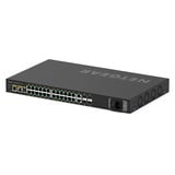 Netgear GSM4230P Géré L2/L3 Gigabit Ethernet (10/100/1000) Connexion Ethernet, supportant l'alimentation via ce port (PoE) 1U Noir, Switch Géré, L2/L3, Gigabit Ethernet (10/100/1000), Connexion Ethernet, supportant l'alimentation via ce port (PoE), Grille de montage, 1U