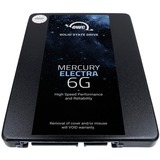 OWC Mercury Electra 2.5" 4000 Go SATA SLC NVMe SSD Noir, 4000 Go, 2.5", 513 Mo/s, 6 Gbit/s