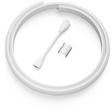 Philips Hue Extension du Gradient Lightstrip Ambiance 1 mètre, Bande LED Philips Hue White and Color ambiance Extension du Gradient Lightstrip Ambiance 1 mètre, Eclairage intelligent par bande, Bluetooth/Zigbee, Blanc, LED, Silicone, Ampoule(s) non remplaçable(s)