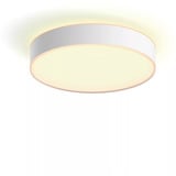 Philips Hue White Ambiance Devere Plafonnier M, Lumière LED Argent