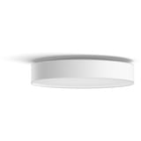 Philips Hue White Ambiance Devere Plafonnier M, Lumière LED Argent