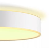 Philips Hue White Ambiance Devere Plafonnier M, Lumière LED Argent