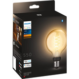 Philips Hue White E27 Filament Globe G93 550 Lumen, Lampe à LED 