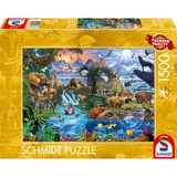 Schmidt Spiele Panorama de la faune, Puzzle 