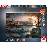 Schmidt Spiele Terry Redlin : Lumières dans la nature, Puzzle 