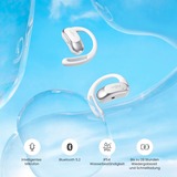 Shokz OpenFit Air casque oreille ouverte Blanc