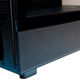 SilverStone Lucid 04 boîtier mini tower Noir | 2x USB-A | 1x USB-C | RGB | Verre Trempé