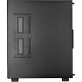 SilverStone  boîtier mini tower Noir | 2x USB-A | 1x USB-C | RGB | Verre Trempé