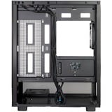 SilverStone  boîtier mini tower Noir | 2x USB-A | 1x USB-C | RGB | Verre Trempé