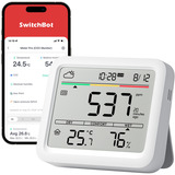SwitchBot Meter Pro CO2, Mesureur de CO2 Blanc