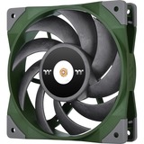 Thermaltake Toughfan 12 Racing Green High Static Pressure Radiator Fan Universel Ventilateur 12 cm Vert 1 pièce(s), Ventilateur de boîtier Vert, Ventilateur, 12 cm, 500 tr/min, 2000 tr/min, 58,35 cfm, Vert