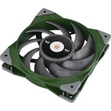 Thermaltake Toughfan 12 Racing Green High Static Pressure Radiator Fan Universel Ventilateur 12 cm Vert 1 pièce(s), Ventilateur de boîtier Vert, Ventilateur, 12 cm, 500 tr/min, 2000 tr/min, 58,35 cfm, Vert