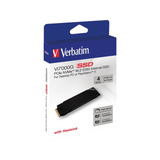 Verbatim Vi7000G 4 To M.2 PCI Express 4.0 NVMe SSD Noir, 4 To, M.2, 7000 Mo/s