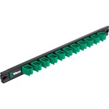 Wera 9641 Bande magnétique 6003 Joker Jeu de clés à 2 anneaux, Clé plate 5 pièces