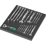 Wera 9731 Insert en mousse avec 6003 Joker Set 1, 19 pièces, Set d'outils Noir/gris