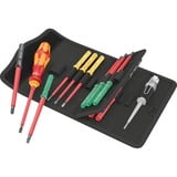 Wera Kraftform Kompakt VDE 16 Universal 1 Tool Finder, 16 pièces, Tournevis Rouge/Jaune