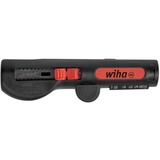 Wiha Outil multifonction pour dénuder, pour câbles ronds, Abisolier et outil de démontage Noir/Rouge