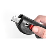 Wiha Outil multifonction pour dénuder, pour câbles ronds, Abisolier et outil de démontage Noir/Rouge