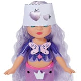 ZAPF Creation BABY born Glam Up Aura, Poupée rose fuchsia