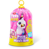 ZURU Pets Alive Polly the Magic Bird, Figurine Pets Alive Polly the Magic Bird, Garçon/Fille, 3 an(s), Sonore