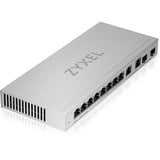 Zyxel XGS1010-12-ZZ0102F commutateur réseau Non-géré Gigabit Ethernet (10/100/1000) Gris, Switch Non-géré, Gigabit Ethernet (10/100/1000), Full duplex