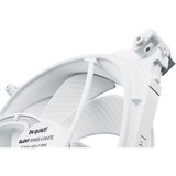 be quiet! Silent Wings 4 PWM ventilateur de boîtier Blanc, 140 x 140 x 25 mm, Ventilateur, 14 cm, 1100 tr/min, 87,2 m³/h, Blanc