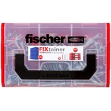 fischer FixTainer - DUOPOWER 536162, Cheville Gris clair/Rouge
