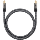 goobay 65307, Câble Noir/Argent